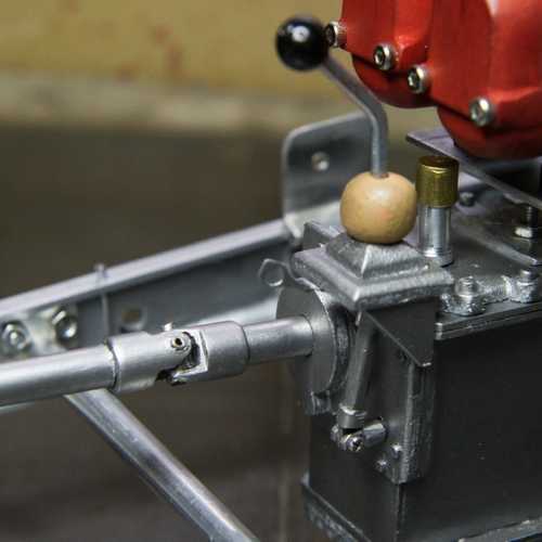 Levier de vitesse Fiat 806 Grand Prix.