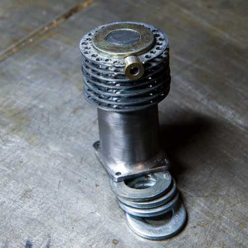 Engine cylindrer JAP V8-Powered GN Cycle Car⁠⁠