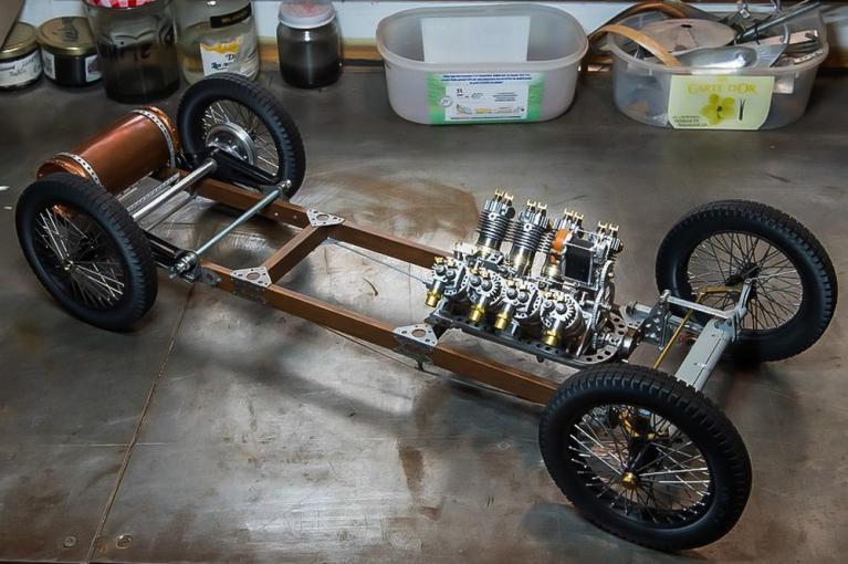 GN JAP V8-Powered GN Aero Cycle Car by Richard Scaldwell