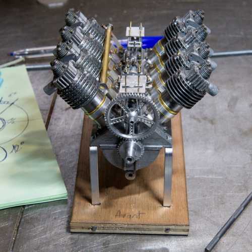 Montage des roues dentées moteur GN JAP v8