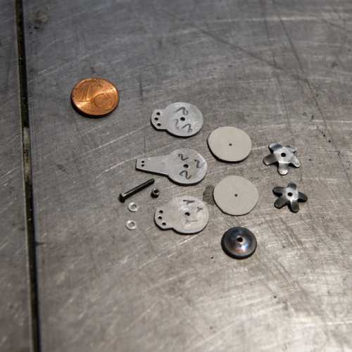 Fabrication shock absorber 1/6 pour la maquette GN JAP v8