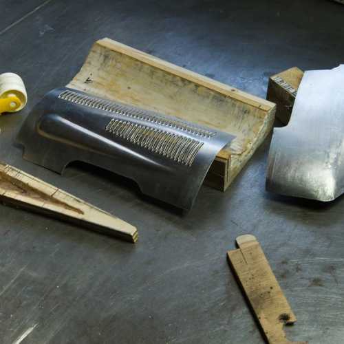 Capot moteur Fiat 806 corsa.